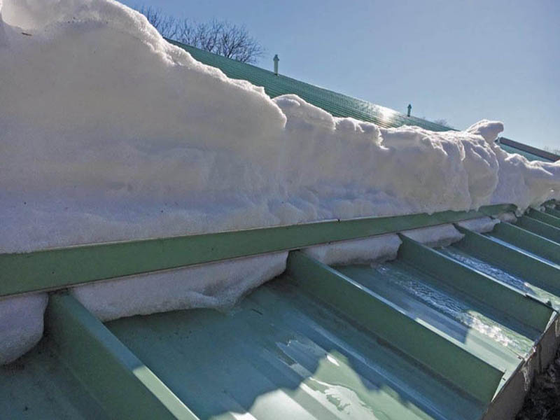 Montera Snörasskydd & installera Takbrygga