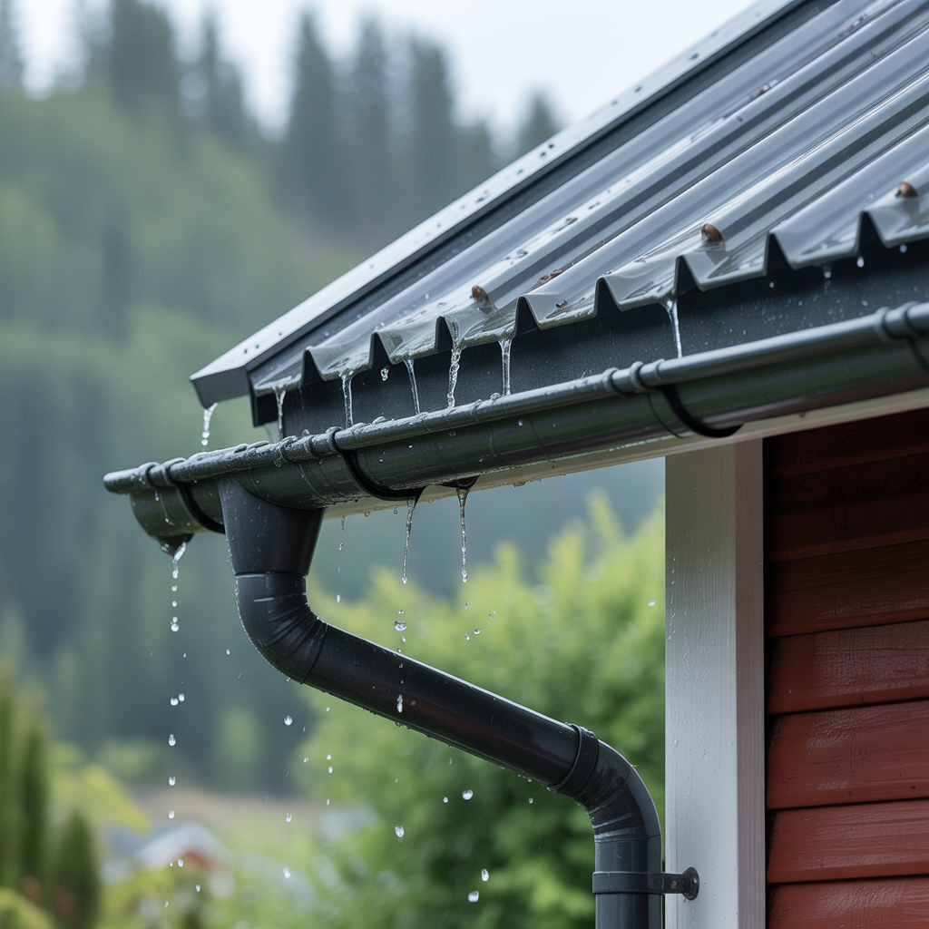 10.Sa paverkar regnavrinning fran plattaket dina takrannor