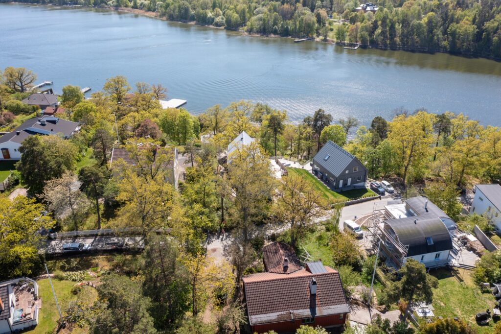 Byte av Fasadbeklädnad 2 planshus Saltsjöbaden Nacka