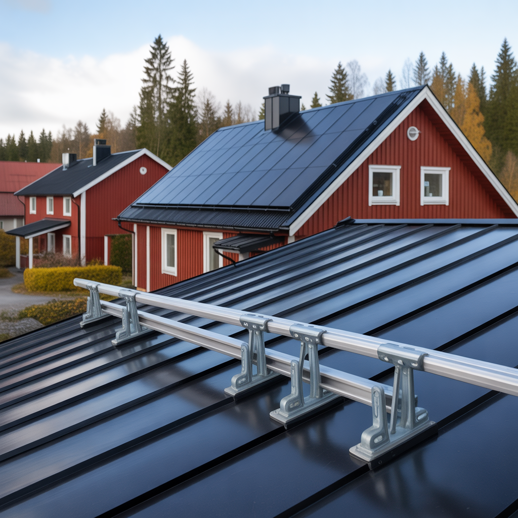 solcellsinfastningar for plattak jamfor system och pris